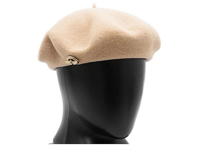 Hermès Basco in lana Bonnet Sailor Hermes Beige
