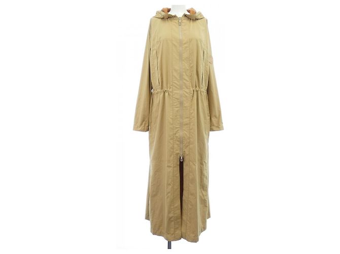 Hermès Hermes Wool Coat Beige