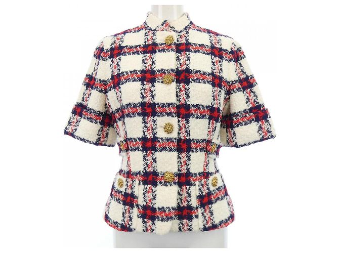 Chaqueta Gucci Blanco Roja Azul marino