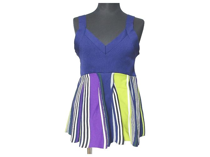 Autre Marque UN3D. Bustier de punto Azul Azul marino
