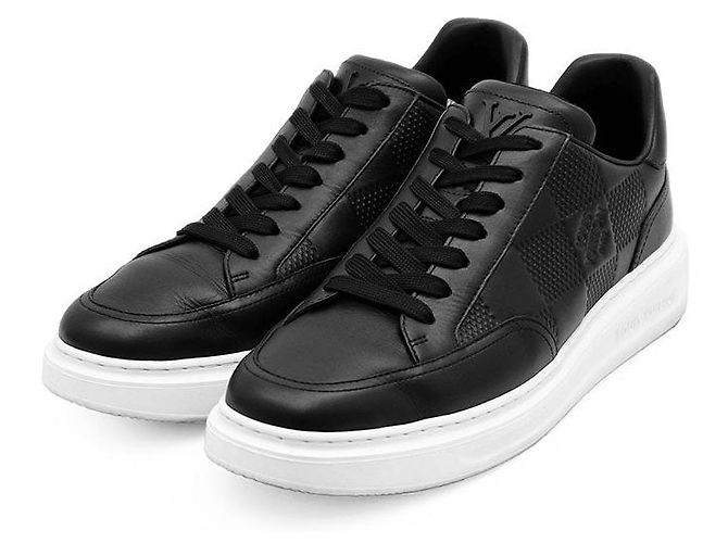 Louis Vuitton Beverly Hills Line Damier Leder Sneaker Schwarz Weiß