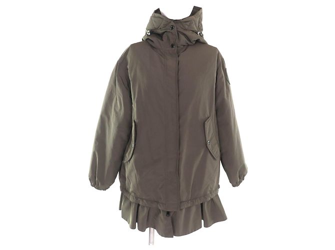 Giacca in piumino di poliestere Moncler IRUS Verde Cachi