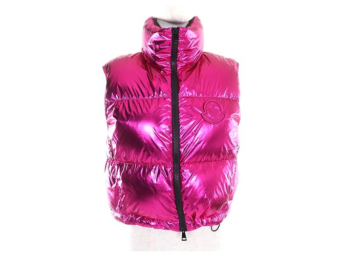Colete de nylon e plumas Moncler BLAVET Rosa