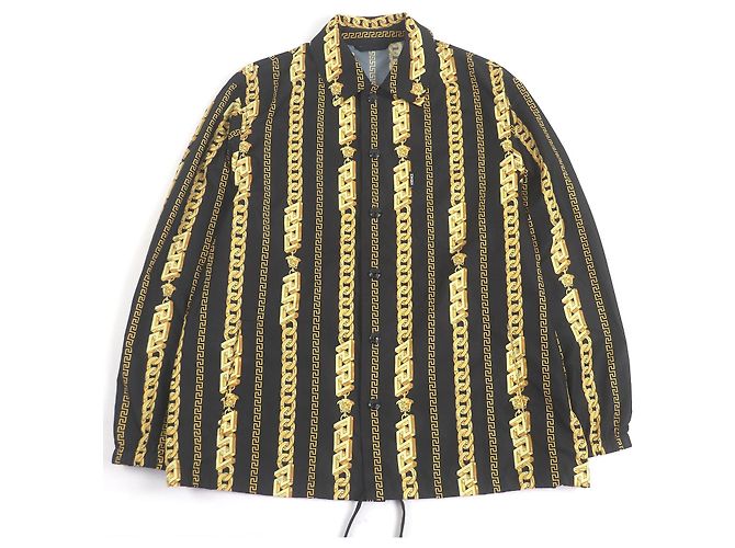 Blouson Versace Medusa Chain Noir