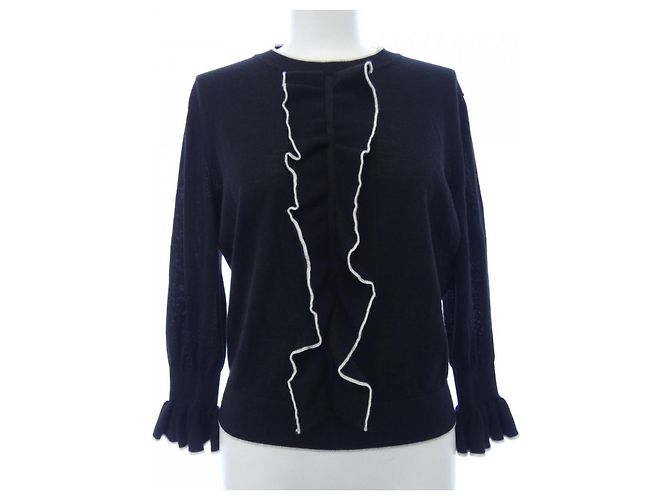 Maglia in seta e cashmere Christian Dior Nero