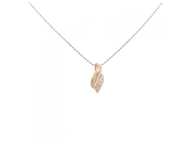 Autre Marque Au750 Diamant Halskette Pink