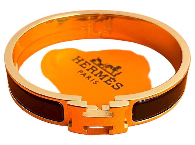 Hermès Pulseira Click H Hermes Preto