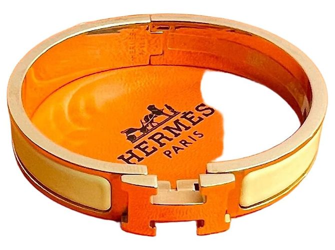 Hermès Bracelet Hermes Clic H Doré 