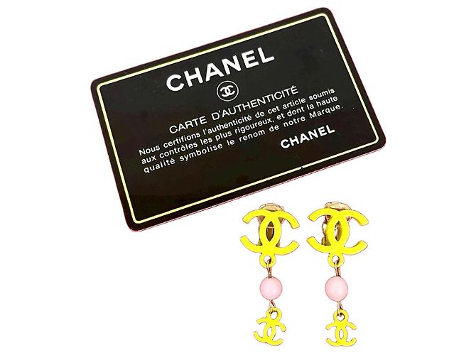 Timeless Orecchini Chanel Giallo