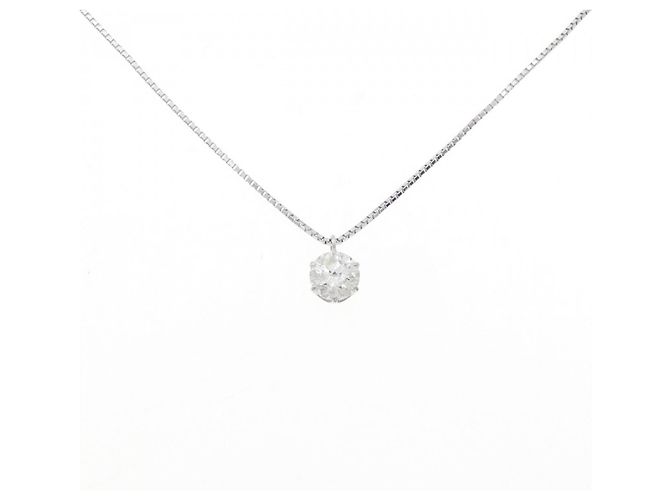 Autre Marque Collar de Diamante PT900 PT850 Plata