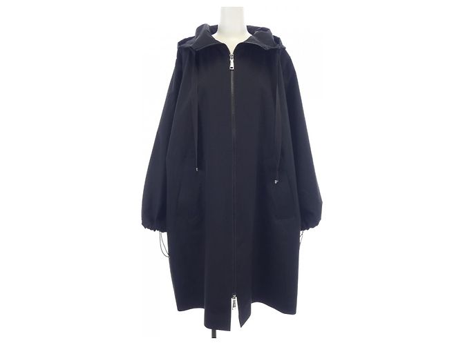 Autre Marque Seventy Wool Coat Black