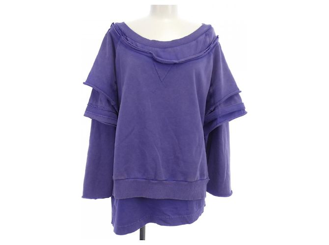 Autre Marque Sudadera de algodón Diesel Púrpura