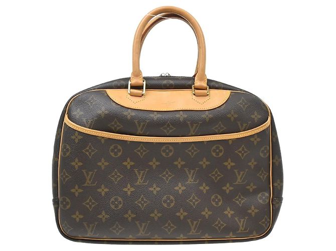 Louis Vuitton Deauville Monogram Canvas 34 Marrom