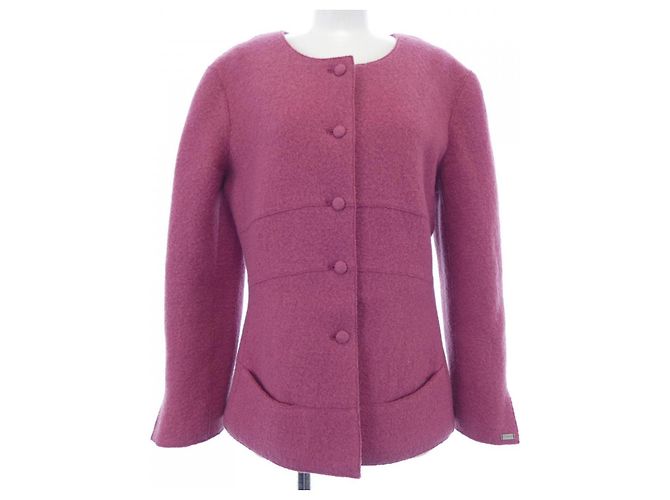 Timeless Giacca Chanel senza collo Rosa