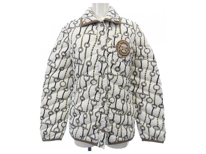 Hermès Hermes 3H0171D234 Down Jacket White