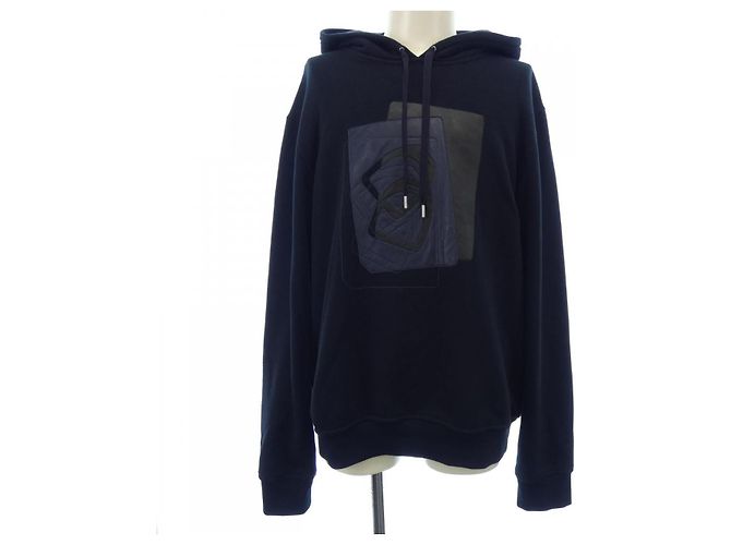 Hermès Hermes ETRIERS DECALES Hoodie Blau Marineblau
