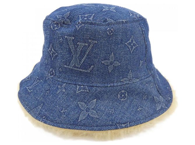 Louis Vuitton Hat Blue
