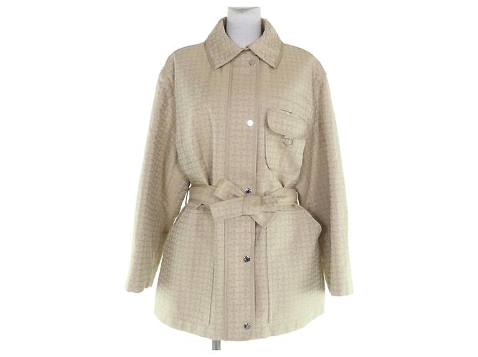 Hermès Giacca in cotone H Mosaic Hermes Beige