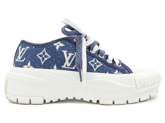 Louis Vuitton LV Squad Sneaker Blau
