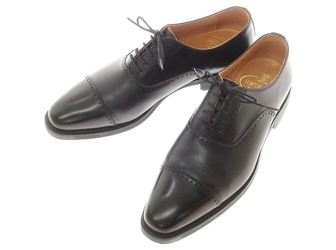 Autre Marque Scarpe stringate in pelle Scotch Grain Nero