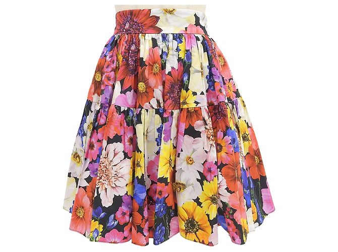 Dolce & Gabbana Saia Dolce&Gabbana com estampa floral Multicor