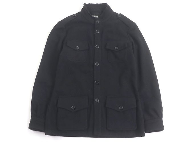 Autre Marque RAF SIMONS Wool Jacket Black