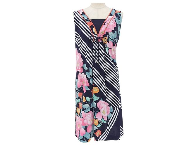 Autre Marque Vestido LEONARD FASHION Multicolor