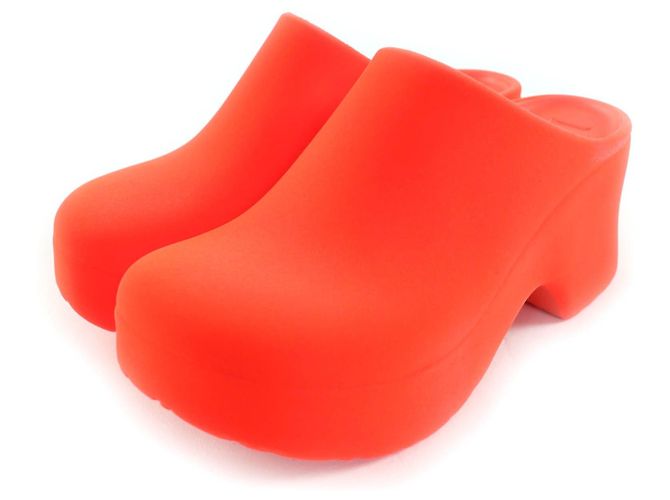 Loewe Terraform Clogs Sandals Orange