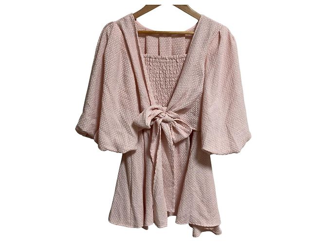 Autre Marque 3WAY Peplum-Tunika CELFORD Pink