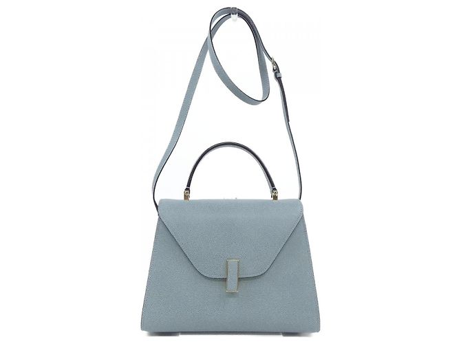Borsa in pelle di vitello morbida Valextra Blu