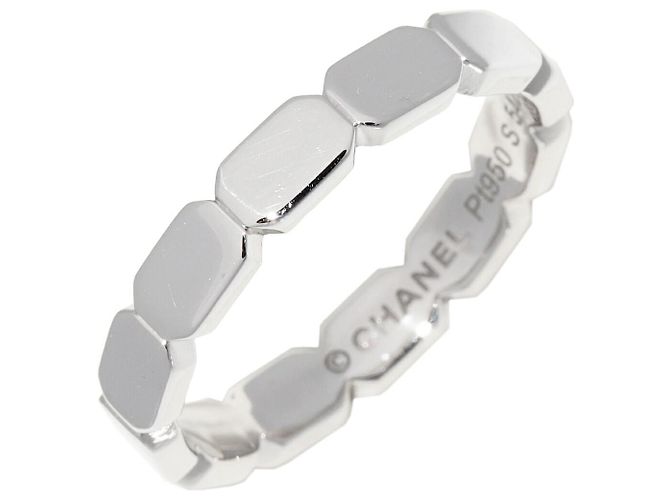 Chanel Première Promesse Pt950 Ring Silber 