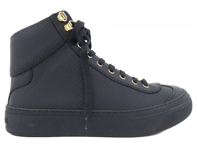 Baskets en cuir JIMMY CHOO Noir