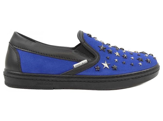 Baskets JIMMY CHOO Bleu