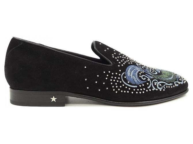 Chaussures en cuir JIMMY CHOO Noir
