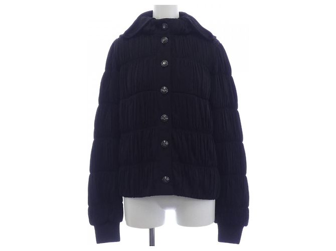 Timeless Chanel Unknown Material Jacket Black