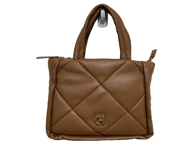Autre Marque Borsa a tracolla 2 modi in pelle di agnello Cole Haan Marrone