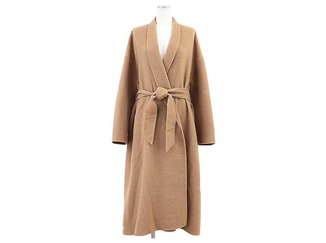Autre Marque Abrigo BLAMINK Camel 100% Castaño Camello
