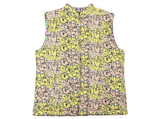 Gilet di cotone COMME des GARCONS SHIRT KAWS Limited Multicolore
