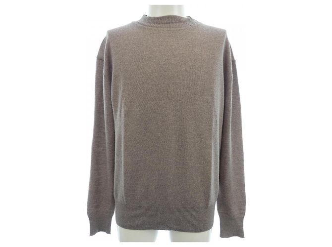Autre Marque Letroyes Wollstrickwaren Beige