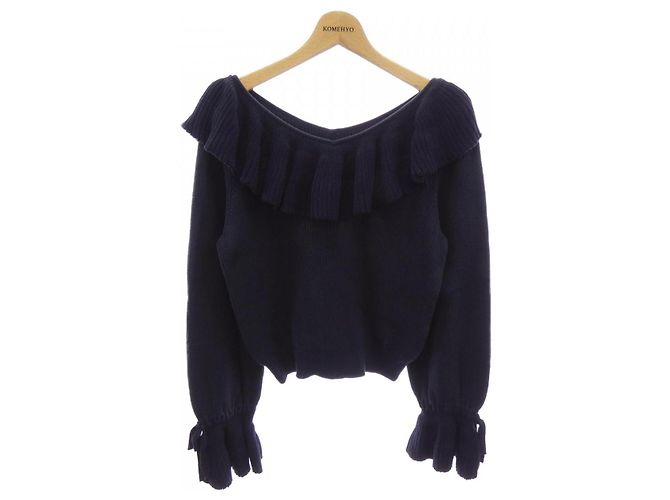 Autre Marque Strickware GRACE CONTINENTAL Blau Marineblau