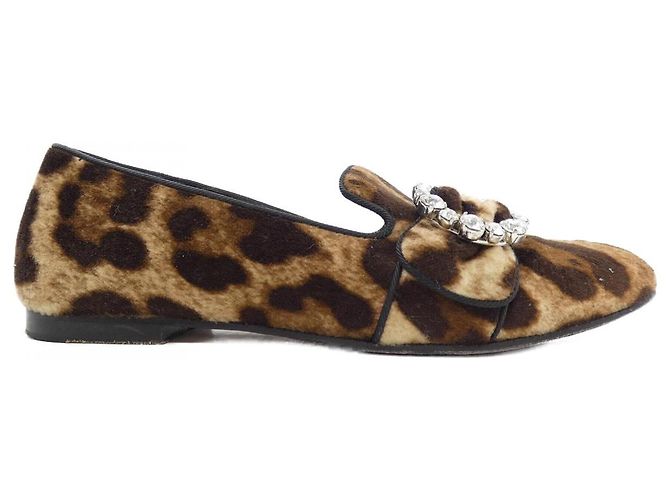 Dolce & Gabbana Sapatos de couro Dolce&Gabbana Marrom