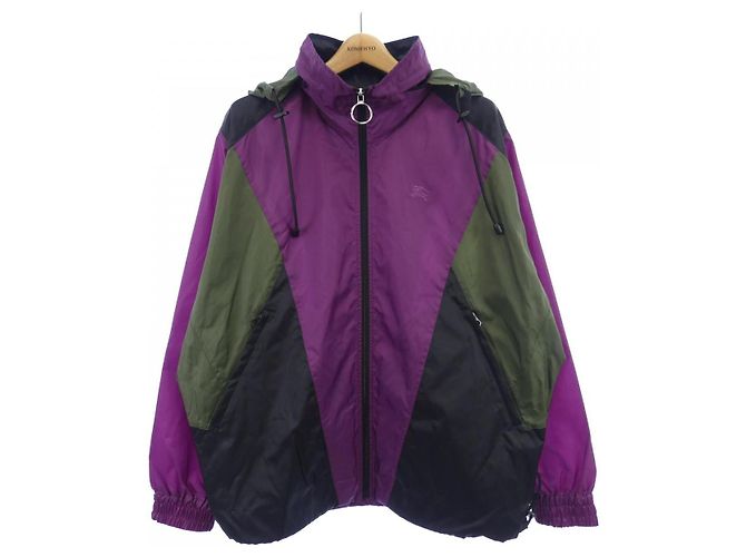 Giacca Burberry Porpora Cachi