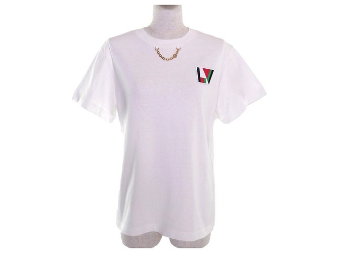 Camiseta Louis Vuitton LVChain Branco