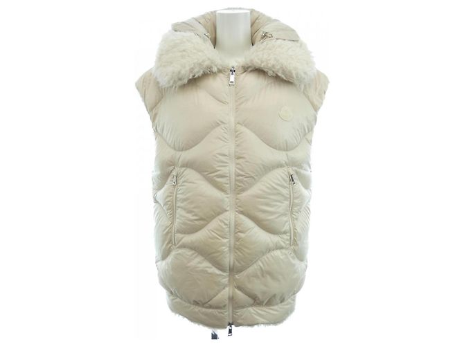 Chaleco de plumón Moncler ACHARD Blanco