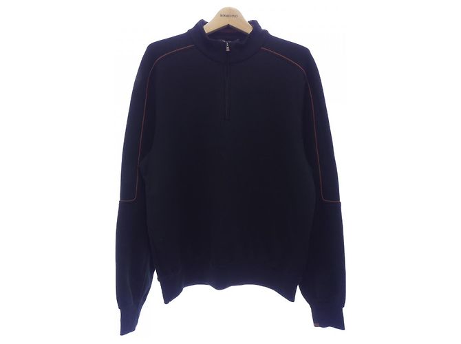 Loro Piana Strickoberteil Schwarz