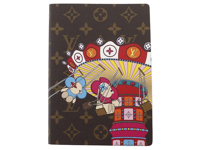 Louis Vuitton Cahier Clemence Monogram Carnet Marron