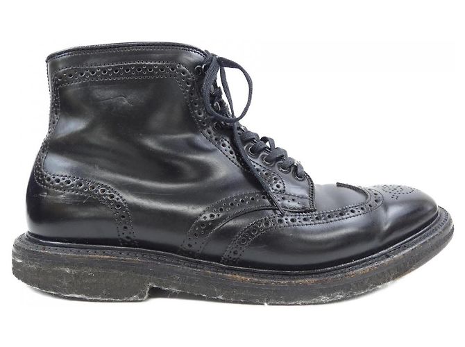 Autre Marque Bottes en cuir Alden Noir