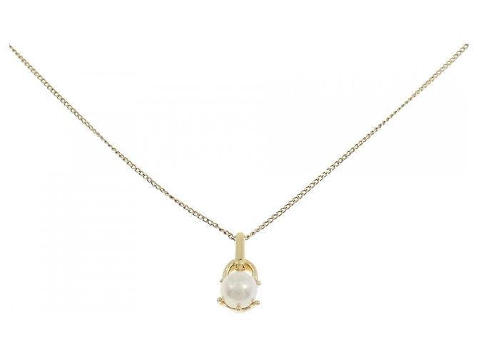 Autre Marque Collana di Perle Akoya Au750 D'oro