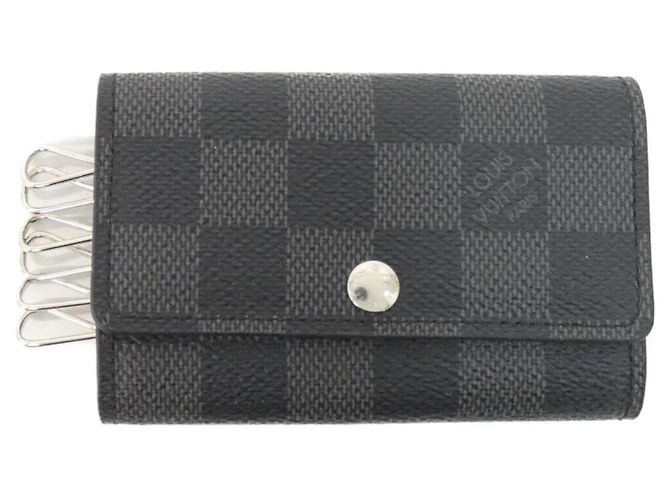 Louis Vuitton Damier Graphite Key Case Damier ebene