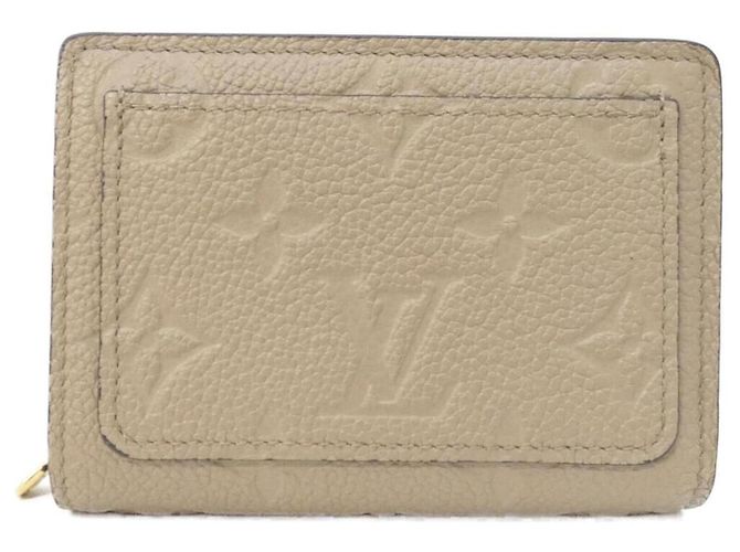 Cartera Claire Monogram Empreinte Louis Vuitton Gris